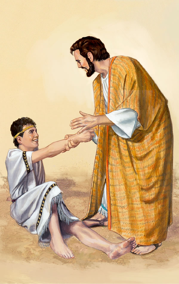 Jesus genees ’n seun in wie daar ’n demoon is