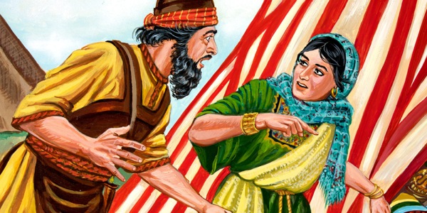 Barak is verbaas om by Jael te hoor dat Sisera dood in haar tent lê
