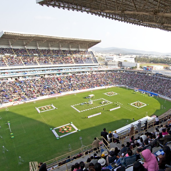 A regional convention of Jehovah’s Witnesses in Mexico