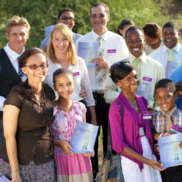 Jehovah’s Witnesses at a regional convention in Botswana