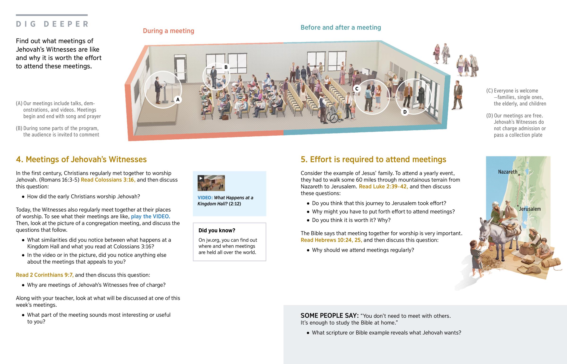 How Can the Meetings of Jehovah’s Witnesses Benefit You? — Watchtower