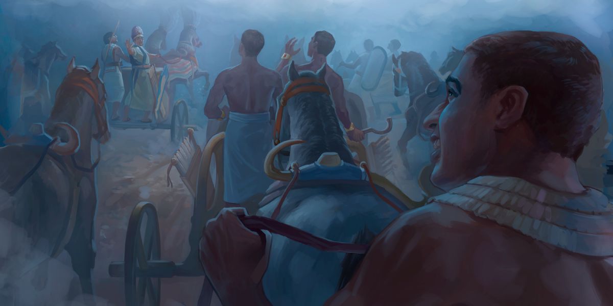 Pharaon et son armée