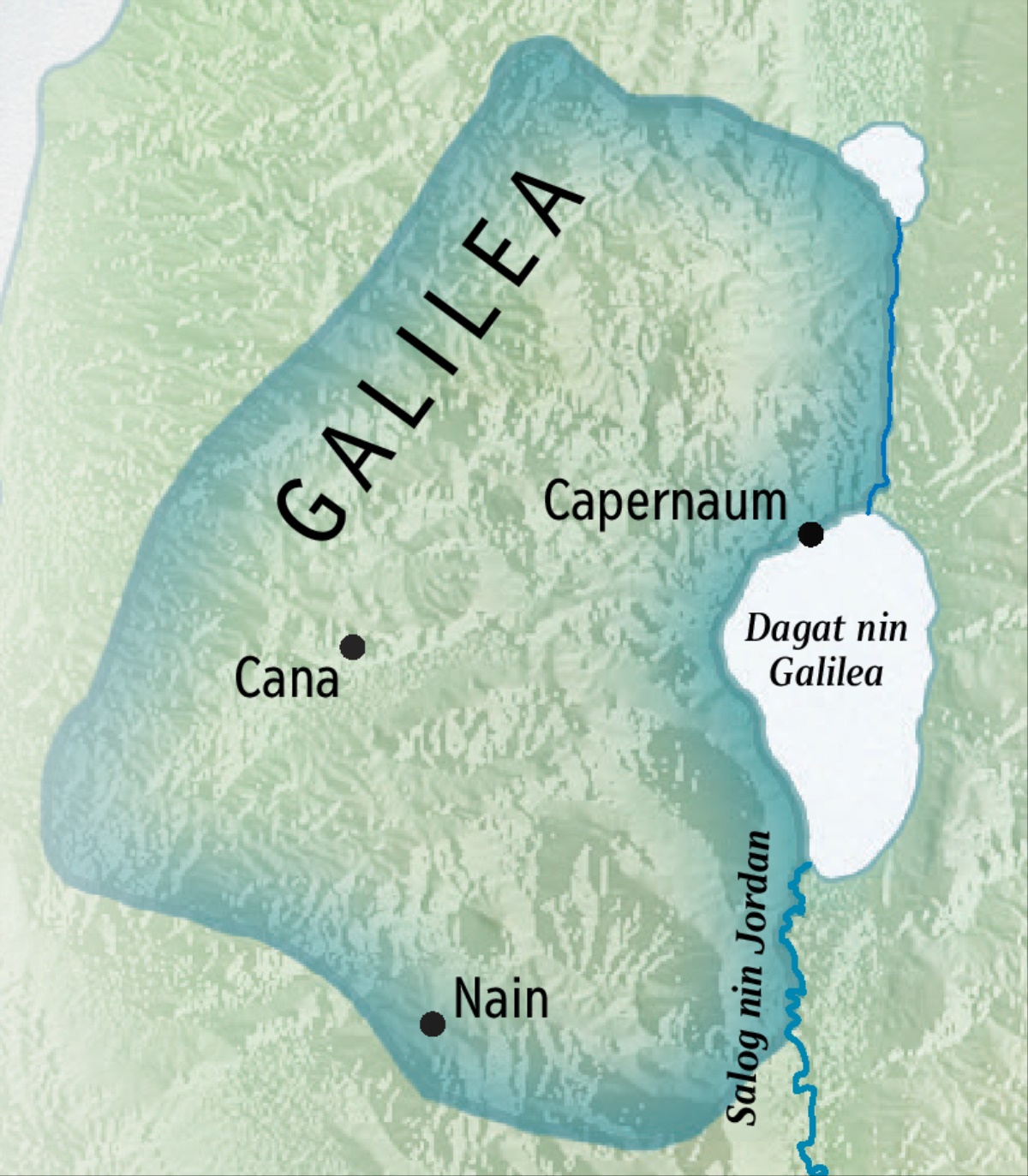 Mapa nin Galilea