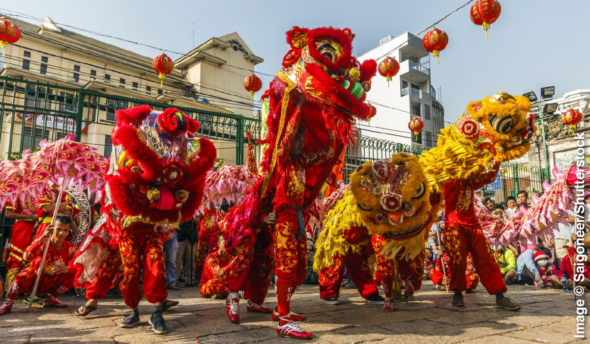 Prosesyon panahon sa Chinese New Year