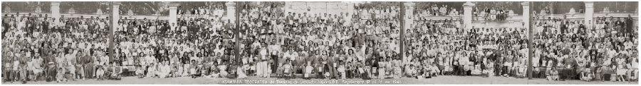 1941年，耶和华见证人在墨西哥城举行大会