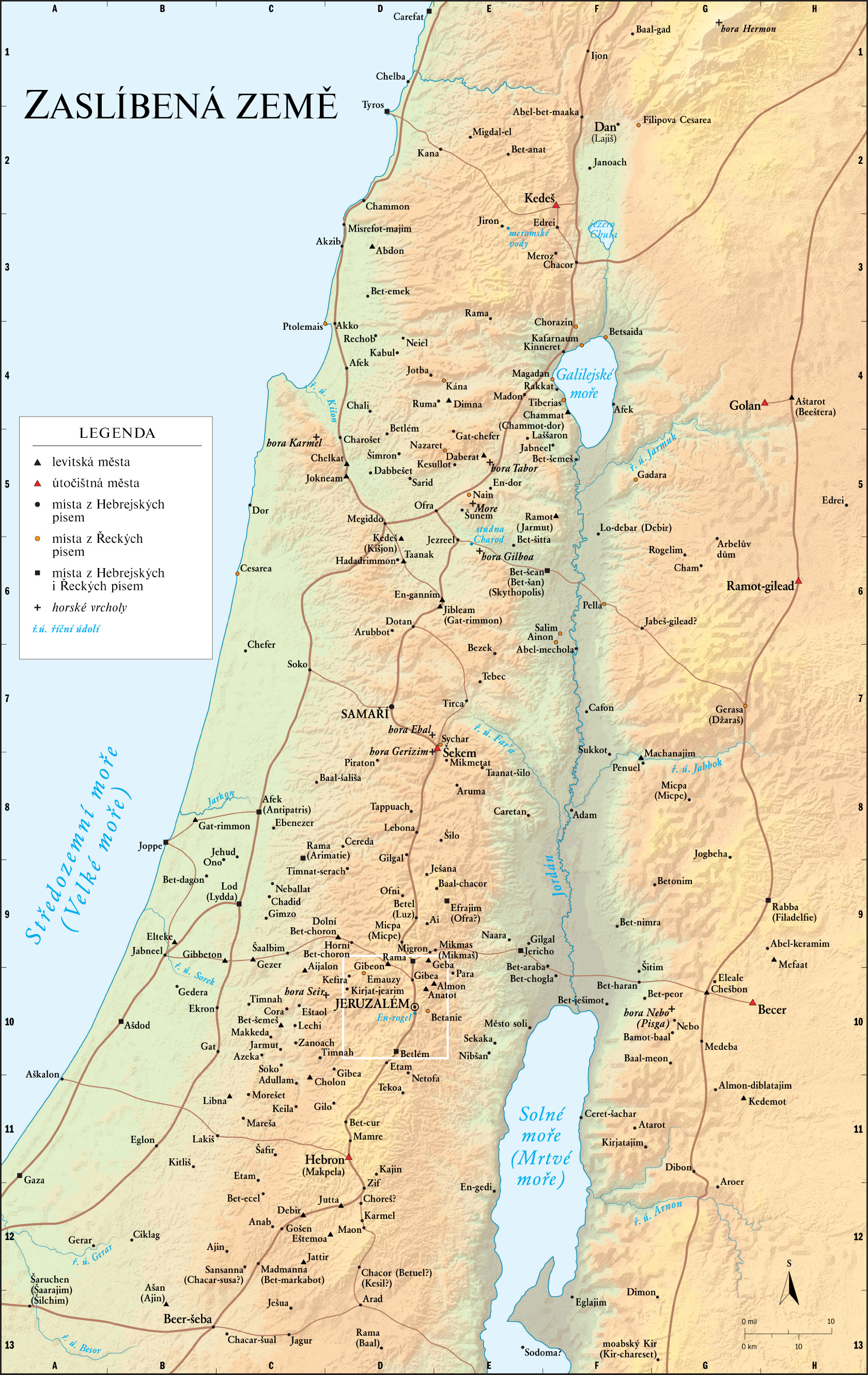 Zaslíbená země (města)