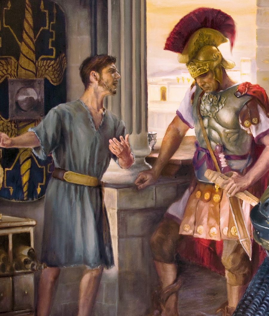 Pavlův synovec mluví s Claudiem Lysiem
