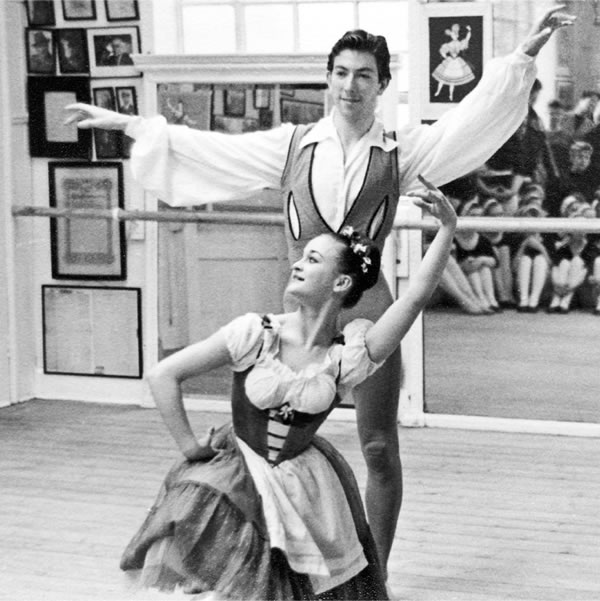 David og Gwen Cartwright danser ballet