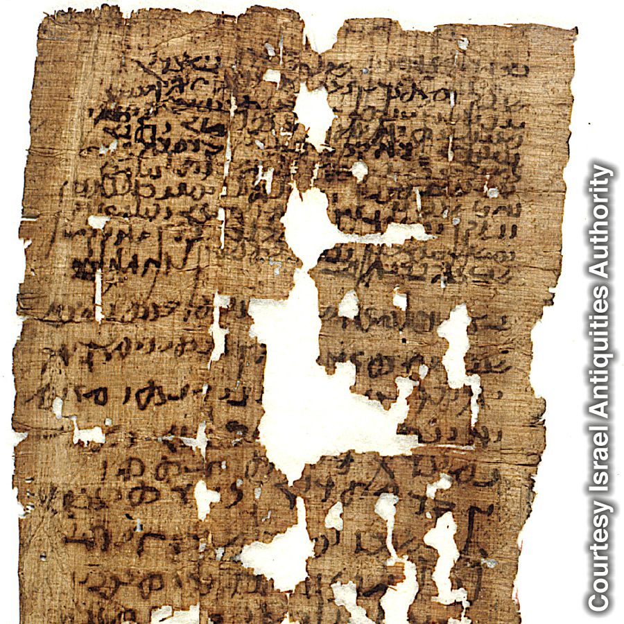 Skilsmisseattest dateret til år 71-72 e.v.t.