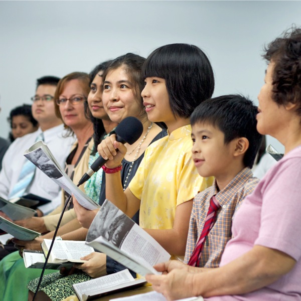 Eine Zusammenkunft von Jehovas Zeugen in Malaysia