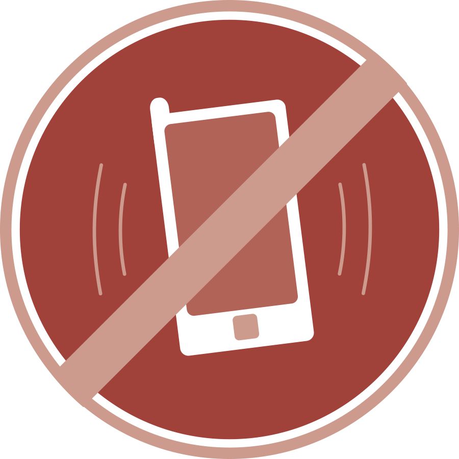 Prohibido el uso del teléfono celular