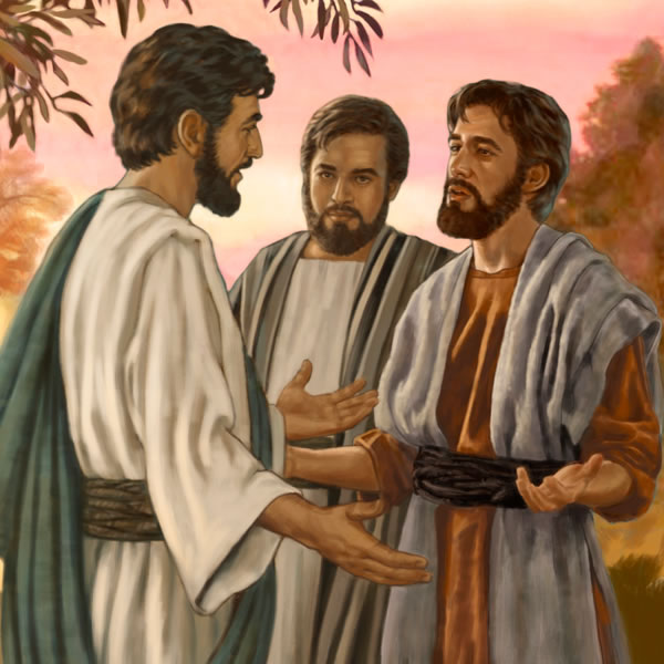 Ο Ιησούς μιλάει στον Φίλιππο και στον Ναθαναήλ