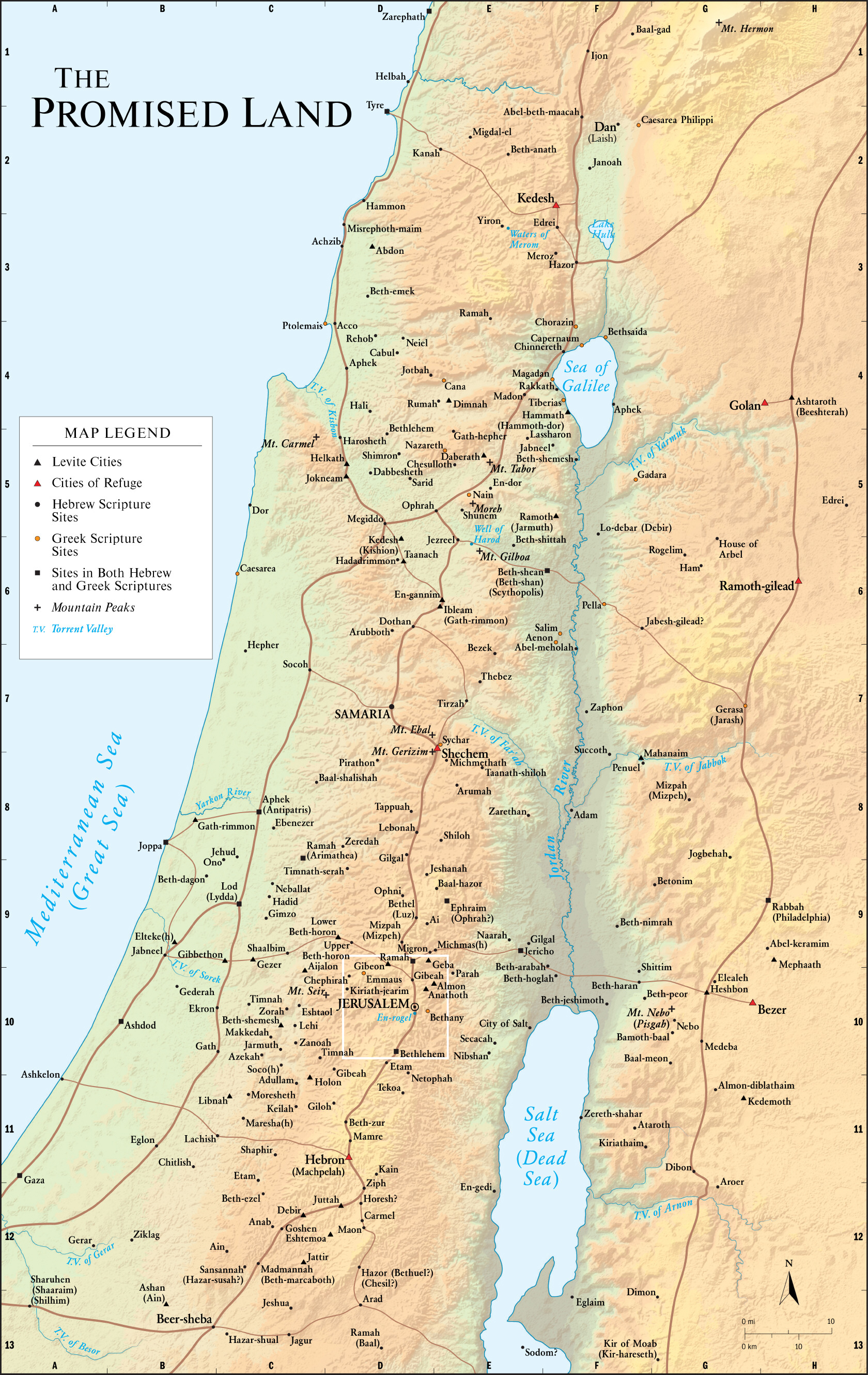 Promised Land Map