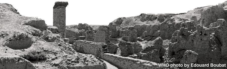 The ruins of Babylon