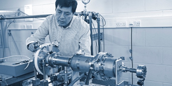 Wenlong He at work