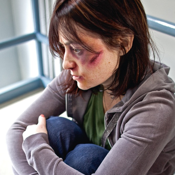 A woman who is a victim of intimate partner violence