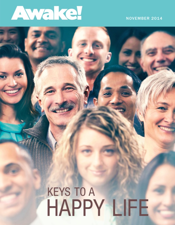 Cover of Awake! Magazine, November 2014 | Keys to a Happy Life