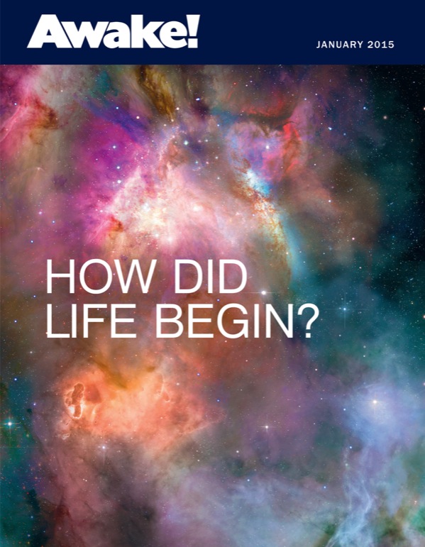 Cover of Awake! Magazine, January 2015 | How Did Life Begin?