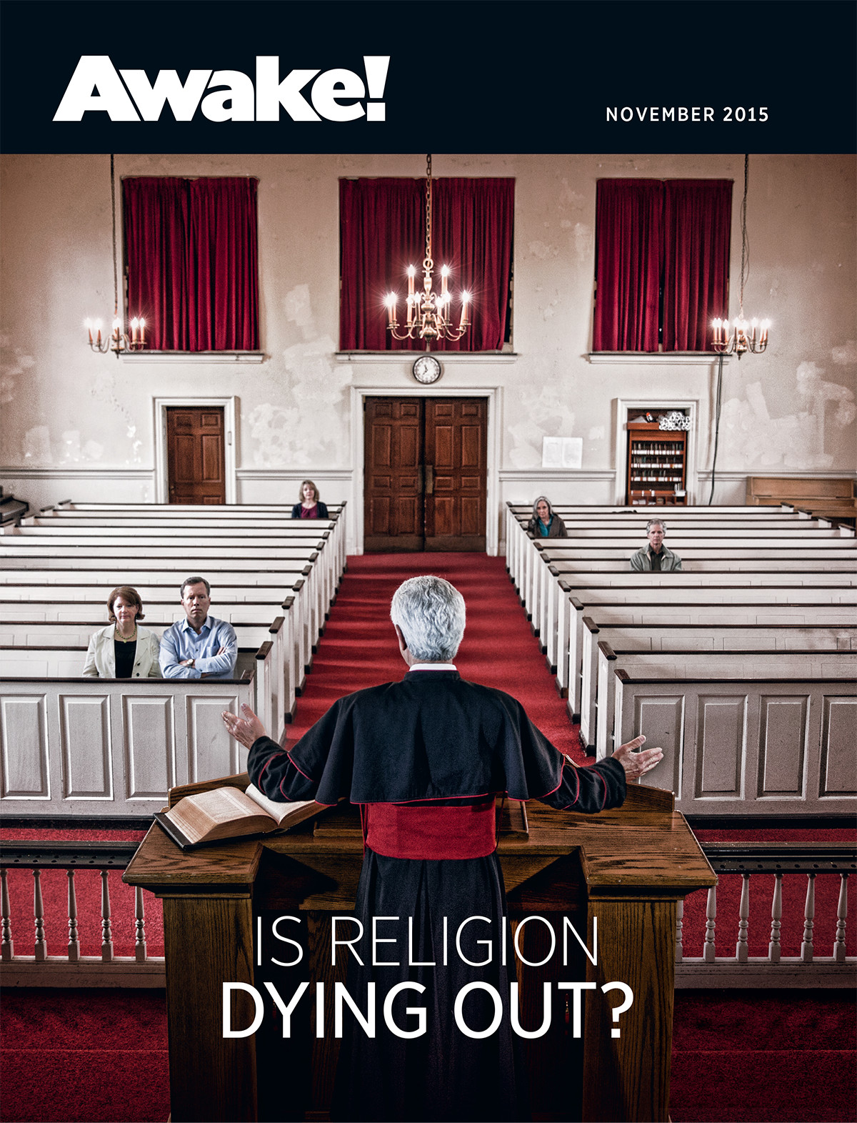 Cover of Awake! Magazine, November 2015 | Is Religion Dying Out?