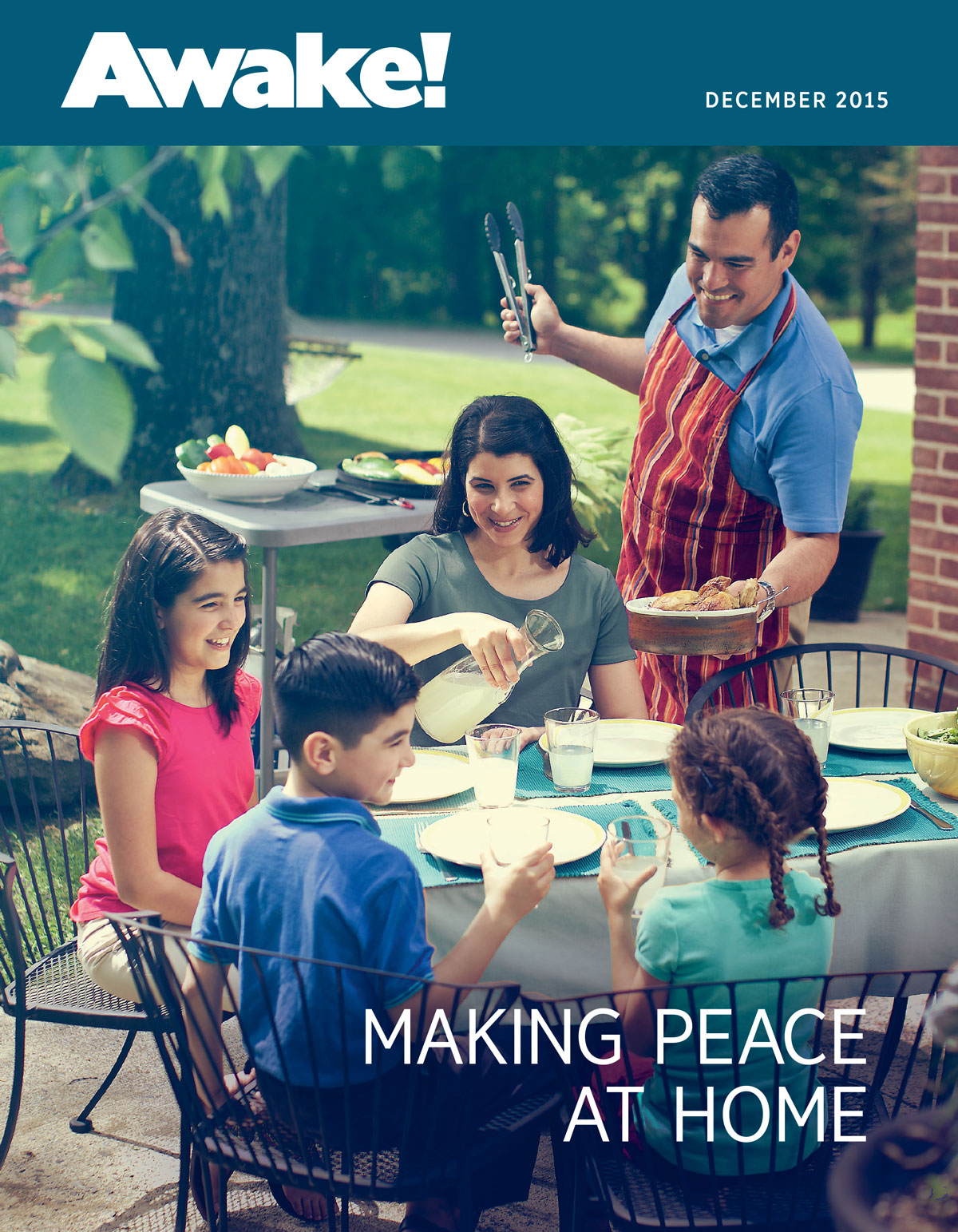 Cover of Awake! Magazine, December 2015 | Making Peace at Home