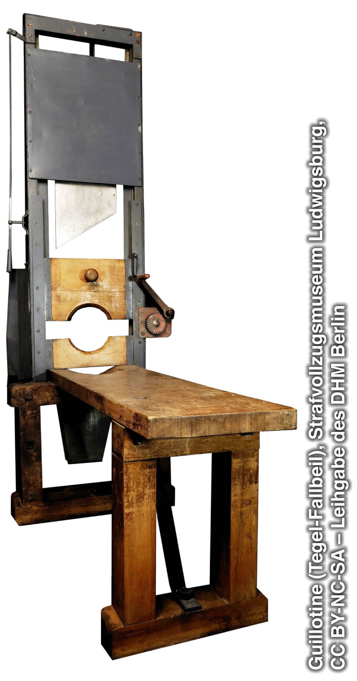 Guillotine used by the Nazis