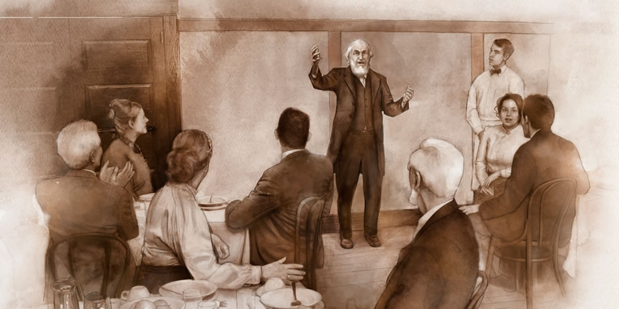 On October 2, 1914, Charles Taze Russell announces the end of the Gentile Times