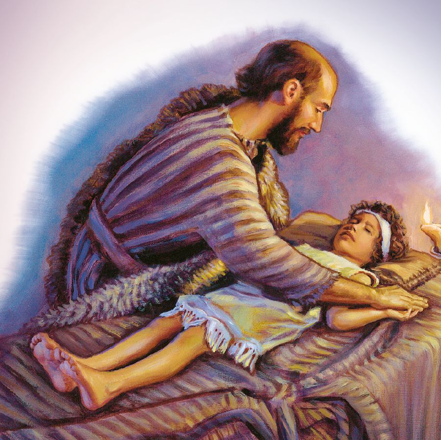 Elisha resurrects a boy