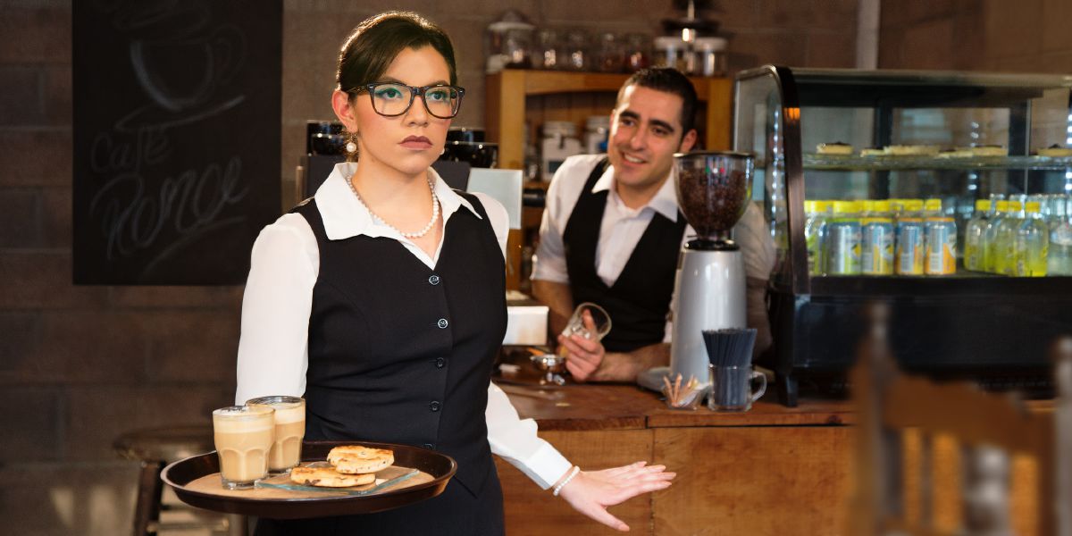 A sister refuses a man’s advances at work