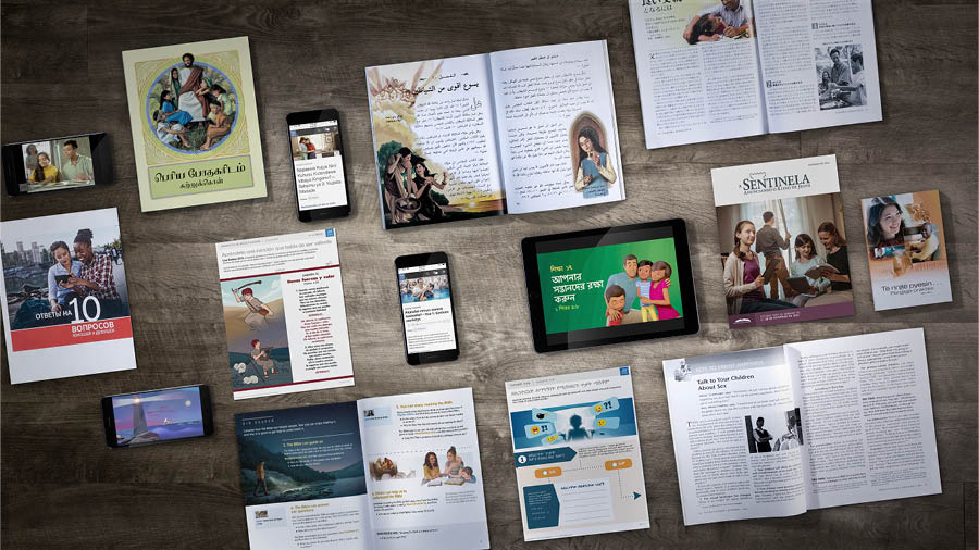 A variety of publications and videos available to help parents teach their children.