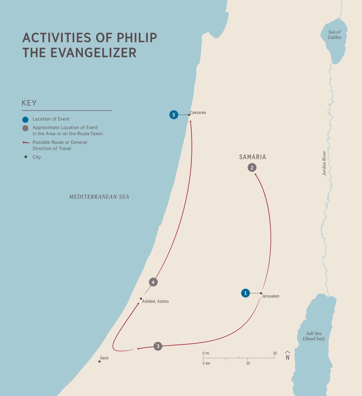 Activities of Philip the Evangelizer