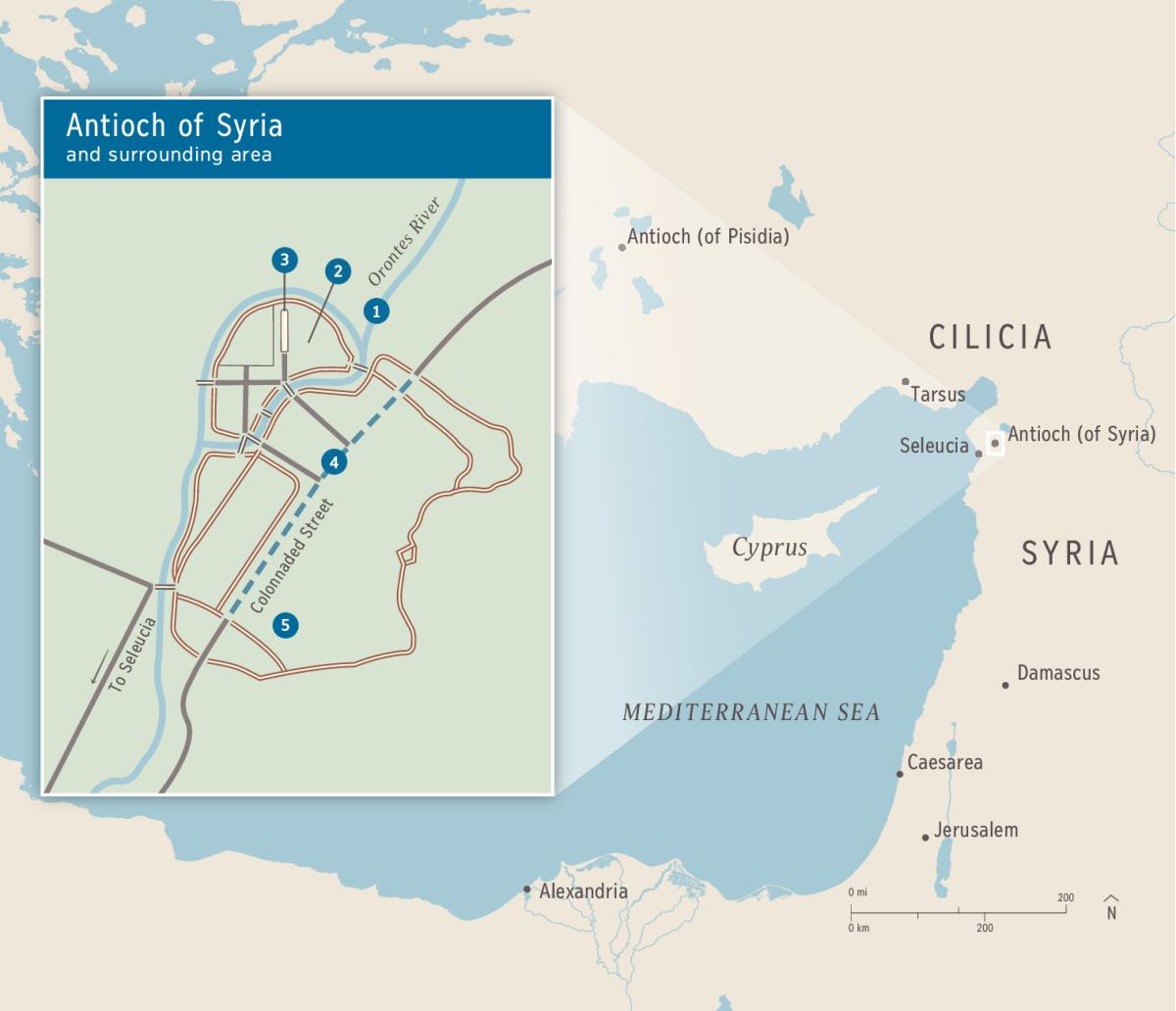 Antioch of Syria—An Early Center of Christian Activity
