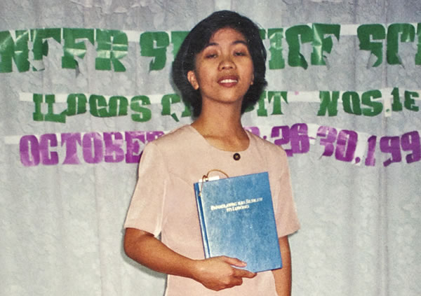 Marieta as a full-time minister of Jehovah’s Witnesses