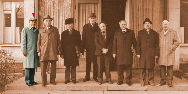 Ted Jaracz and others at the Ministry of Justice in Moscow