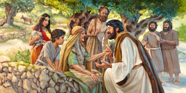 Jesus speaks tenderly to those with troubled hearts