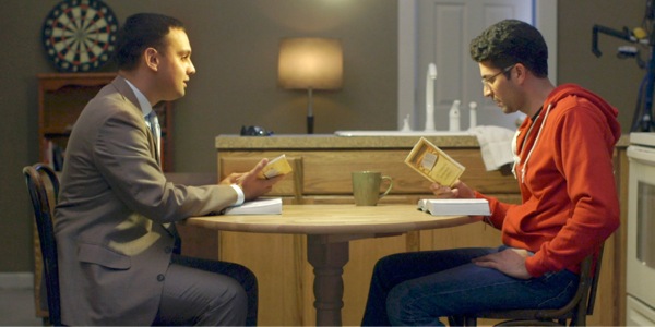 A free home Bible study in progress