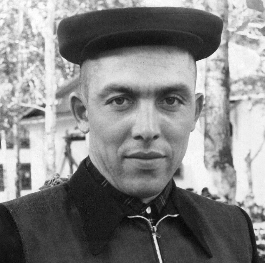 Pavel Sivulsky in a labor camp in 1962
