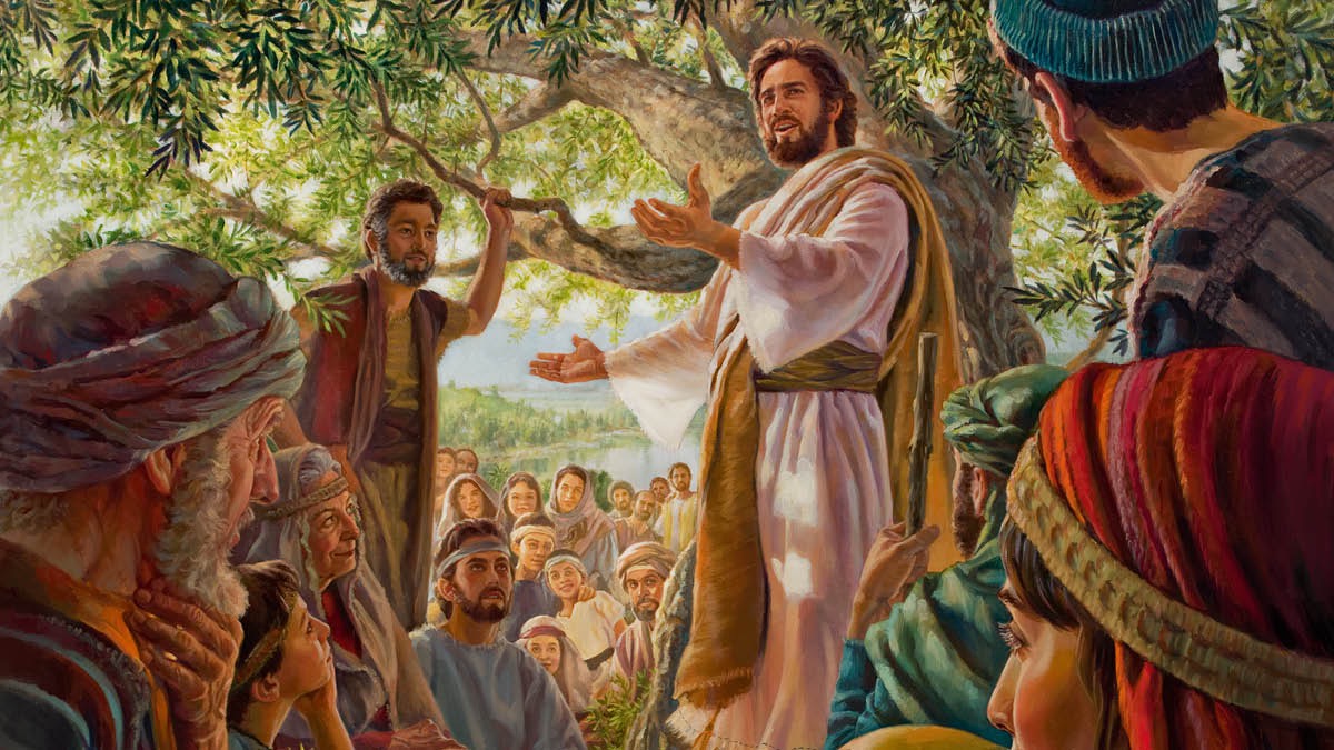 The resurrected Jesus meeting with his apostles and others in Galilee, instructing them to ‘go . . . and make disciples.’