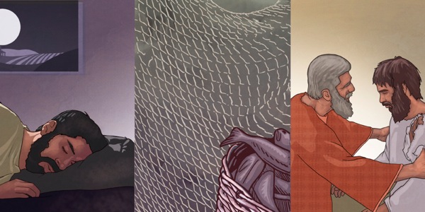 Jesus’ illustrations of the sower who sleeps, the dragnet, and the prodigal son