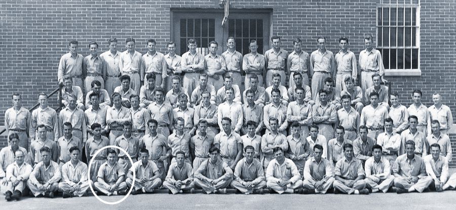 Corwin Robison with other brothers who were imprisoned for neutrality in Ashland, Kentucky