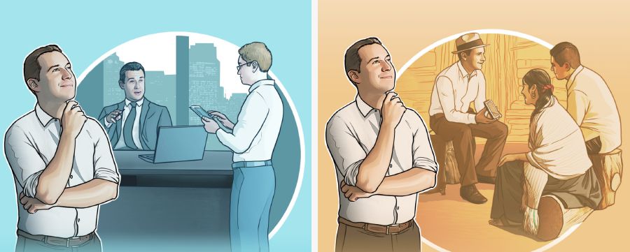 A brother considers pursuing a career; a brother considers preaching full time