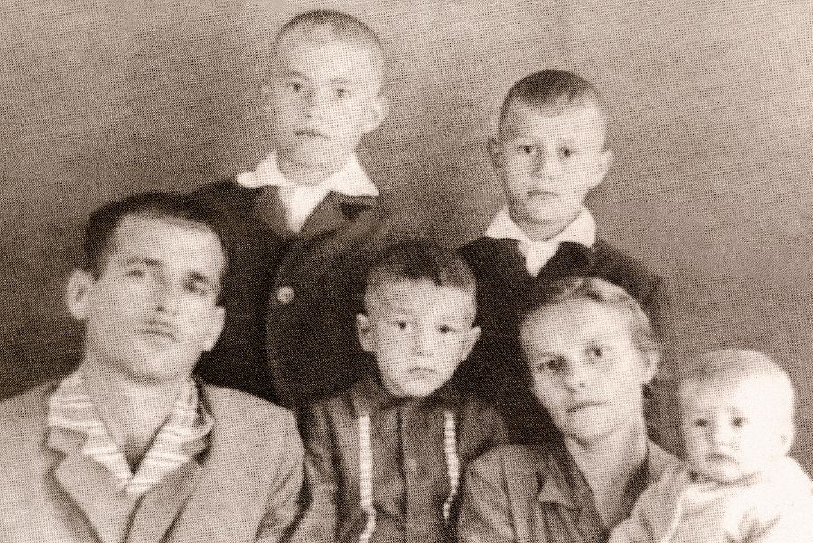 The Gudadze family in the 1960’s