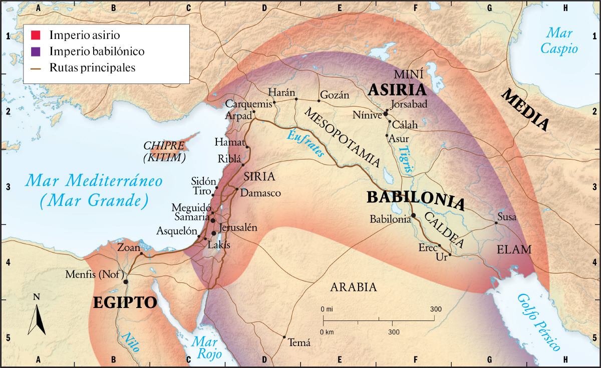 Resultado de imagen para mapa de influencia de Egipto en epoca biblica