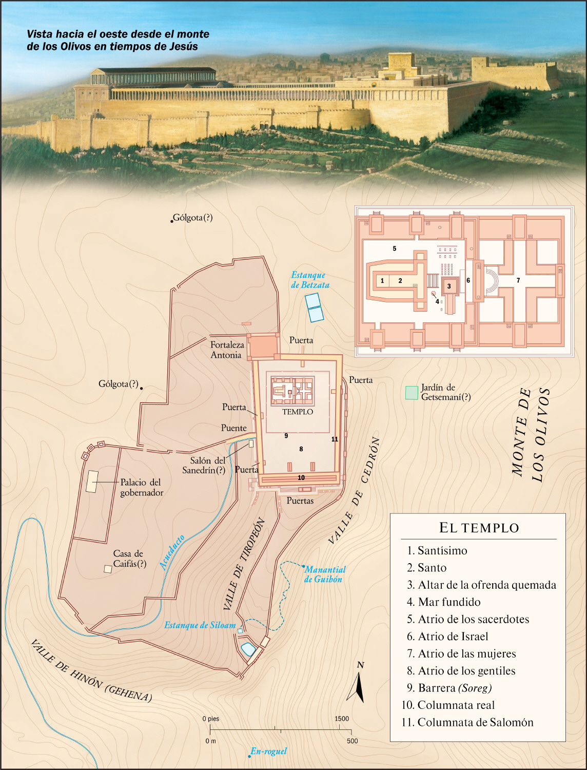 Jerusalén y el templo que Jesús conoció — BIBLIOTECA EN LÍNEA Watchtower