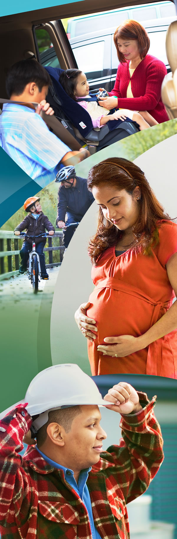 Kristlased juhinduvad oma elus Piibli põhimõtetest ja on ettevaatlikud: ema kinnitab lapsel turvavöö; isa ja poeg kasutavad jalgrattaga sõites mõlemad kiivrit; rase naine; tööline