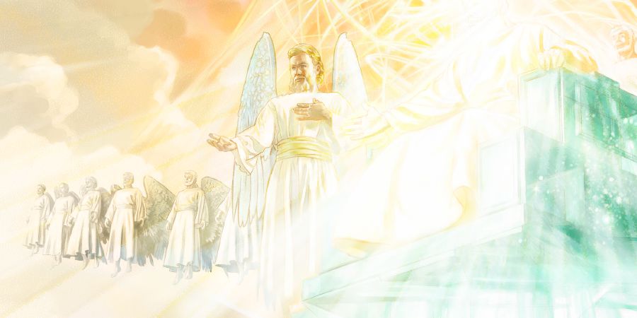 Jeesus taevas Jumala paremal käel