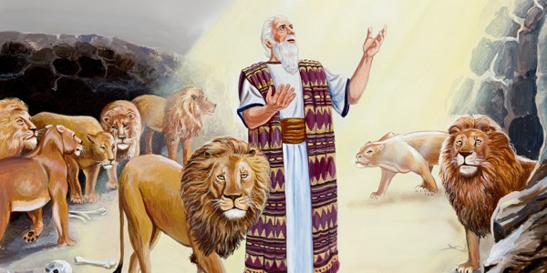 Taaniel lõvide augus