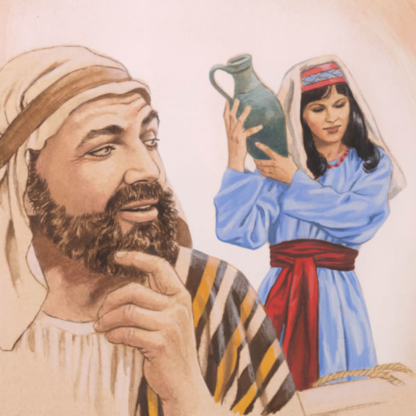 مردی به زنی زیبا نگاه می‌کند