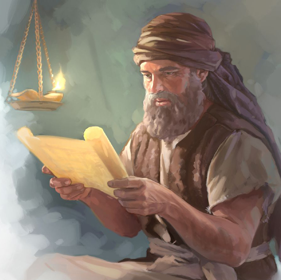 یوشَع شریعت را می‌خواند