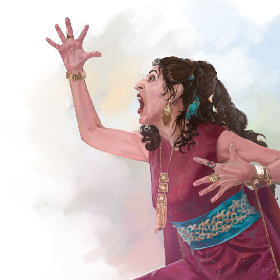 ملکه عَتَلیا فریاد زد