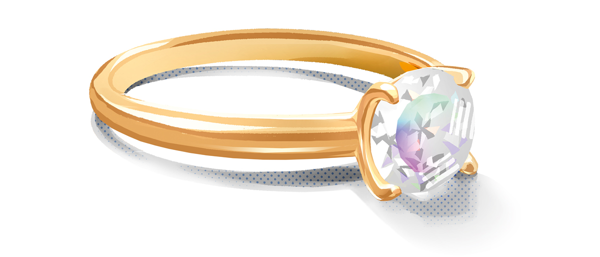 انگشتر الماس